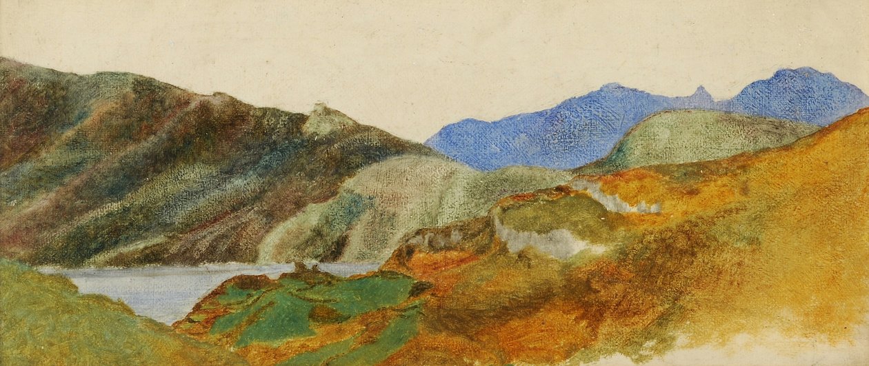 Dağ Manzarası, 1843-47 by George Frederick Watts