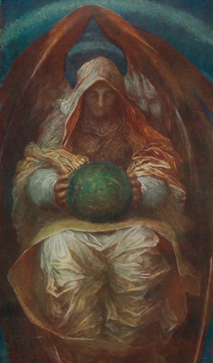 Her Yere Yayılan, c1887, 1912 by George Frederick Watts