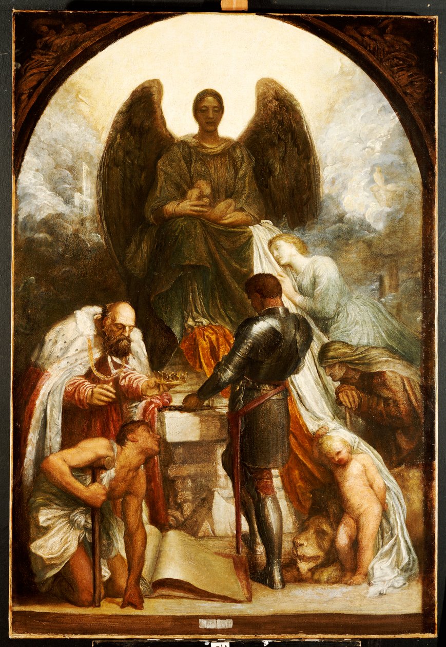 Ölüm meleği by George Frederick Watts