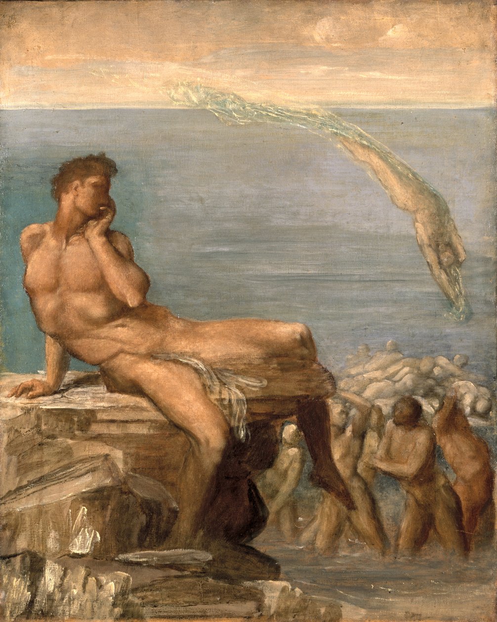 Yunan Şiirinin Dehası, 1878 by George Frederick Watts