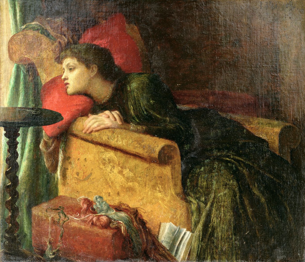 Her Gün Yağan Yağmur, 1883 by George Frederick Watts