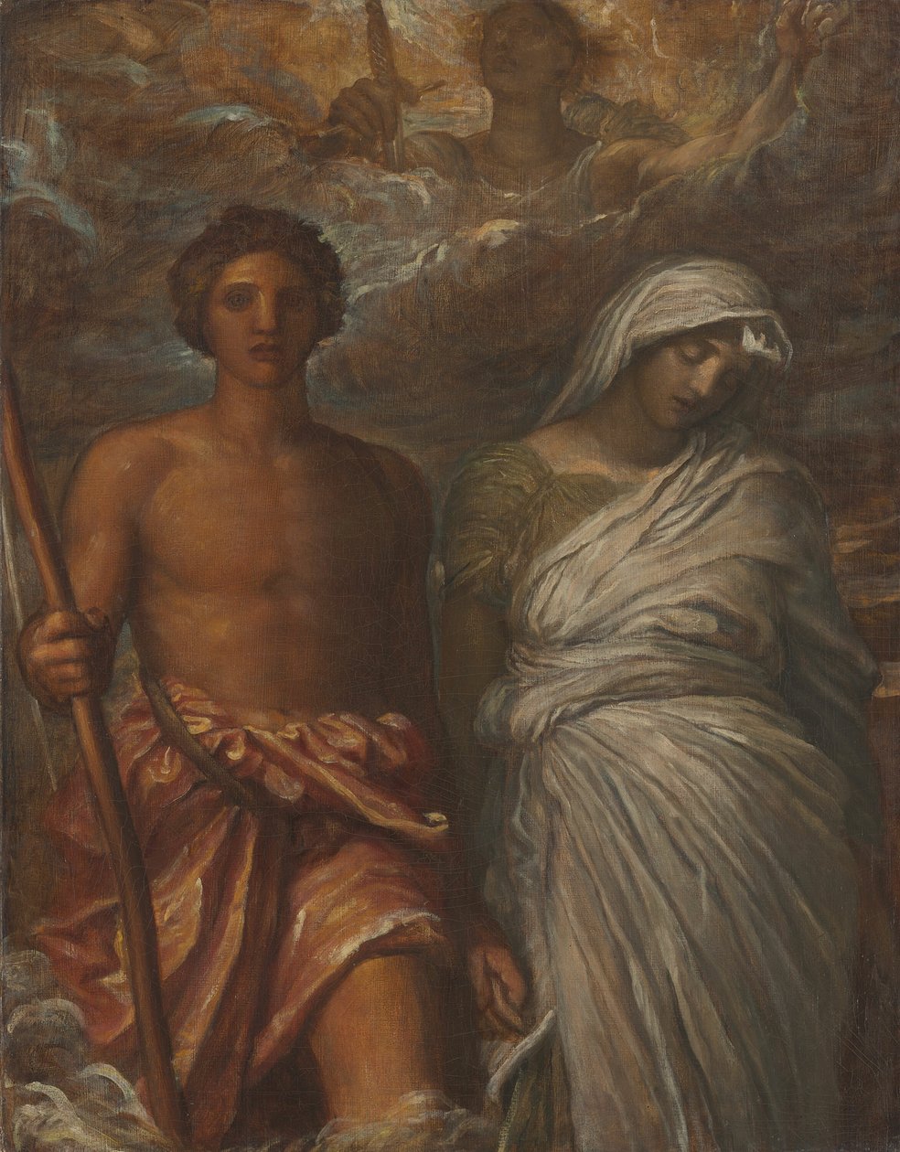 Zaman, Ölüm ve Yargı by George Frederick Watts