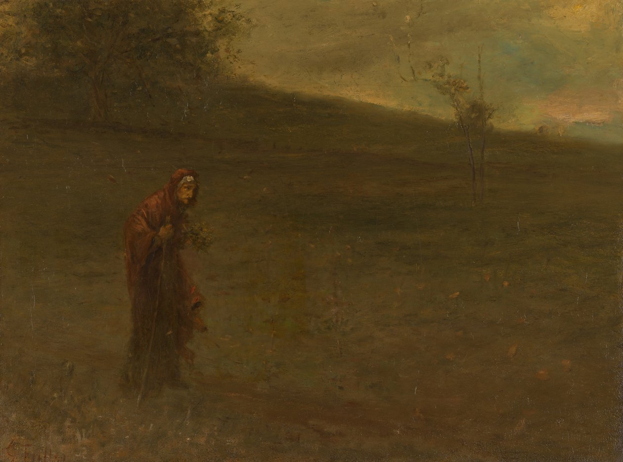 Basitlerin Toplayıcısı, c. 1880. by George Fuller