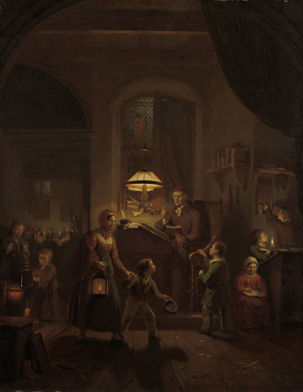Gece Okulu by George Gillis Haanen