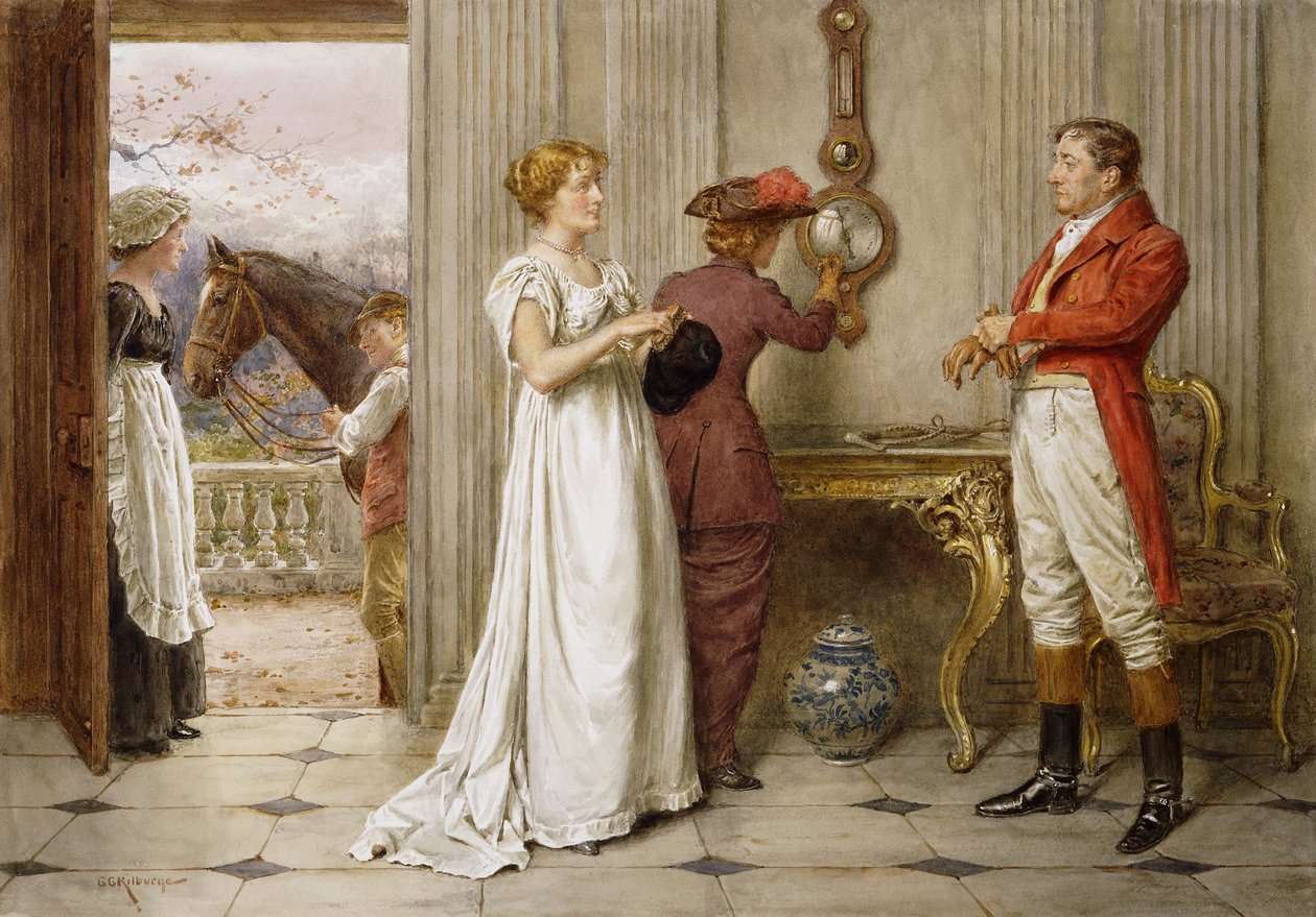 Bir Güney Rüzgarı ve Bulutlu Bir Gökyüzü, by George Goodwin Kilburne