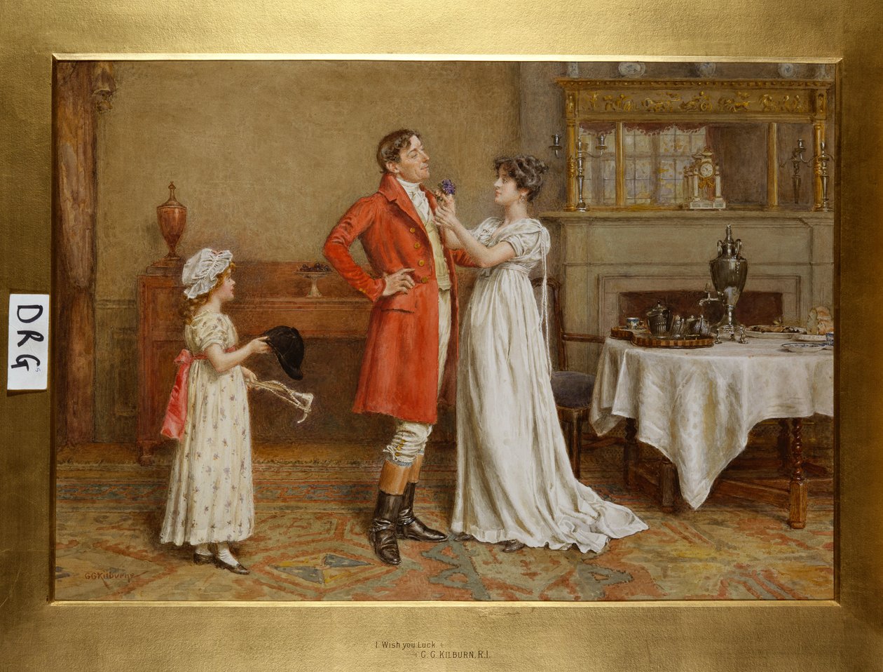 Sana şans diliyorum by George Goodwin Kilburne