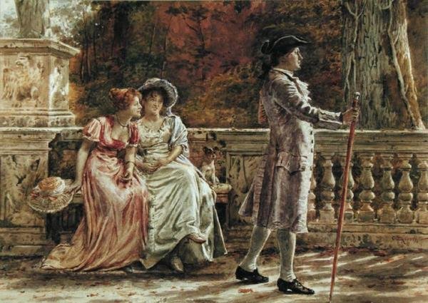 İzlenim Oluşturma (kağıt üzerine kurşun kalem ve sulu boya) by George Goodwin Kilburne