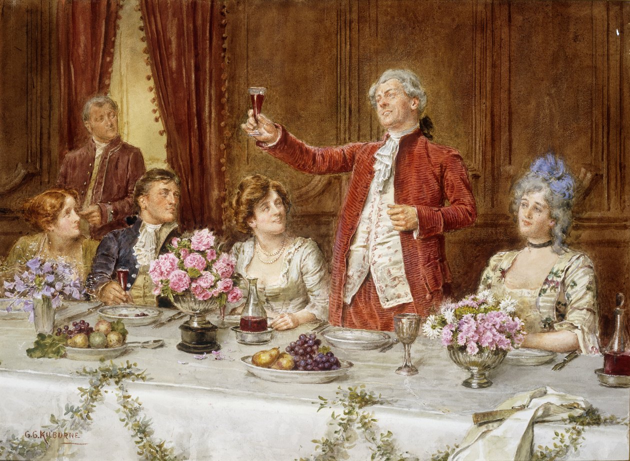 Kral! by George Goodwin Kilburne
