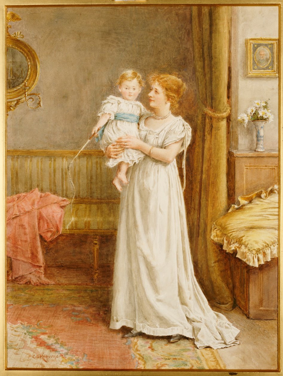 Evin Efendisi by George Goodwin Kilburne
