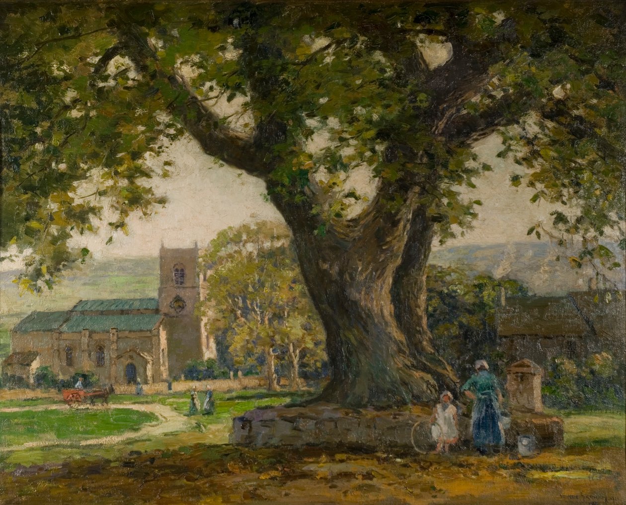 Wensley Köyü, Yorkshire by George Graham