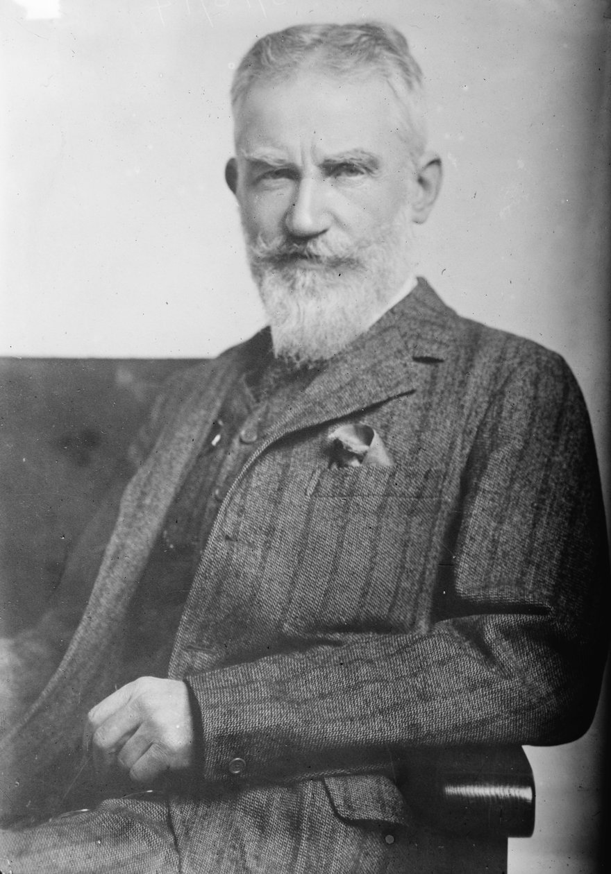George Bernard Shaw, 1914 by George Grantham Bain