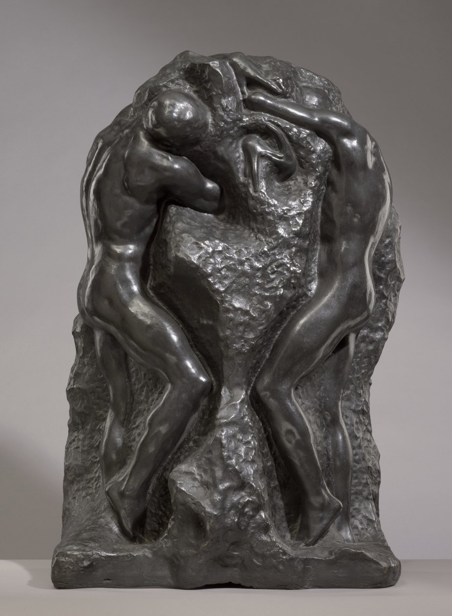Brotherly Love, 1886-87 modellenmiştir (bronz) by George Grey Barnard