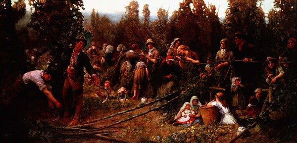 Üzüm Toplama by George Harcourt Sephton