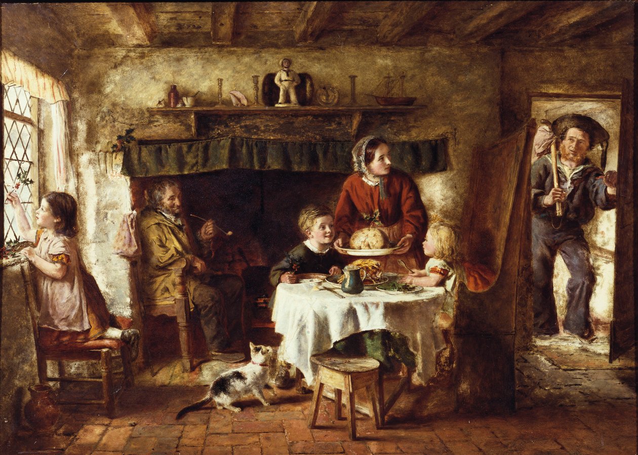 Noel Günü, 1867 by George Hardy