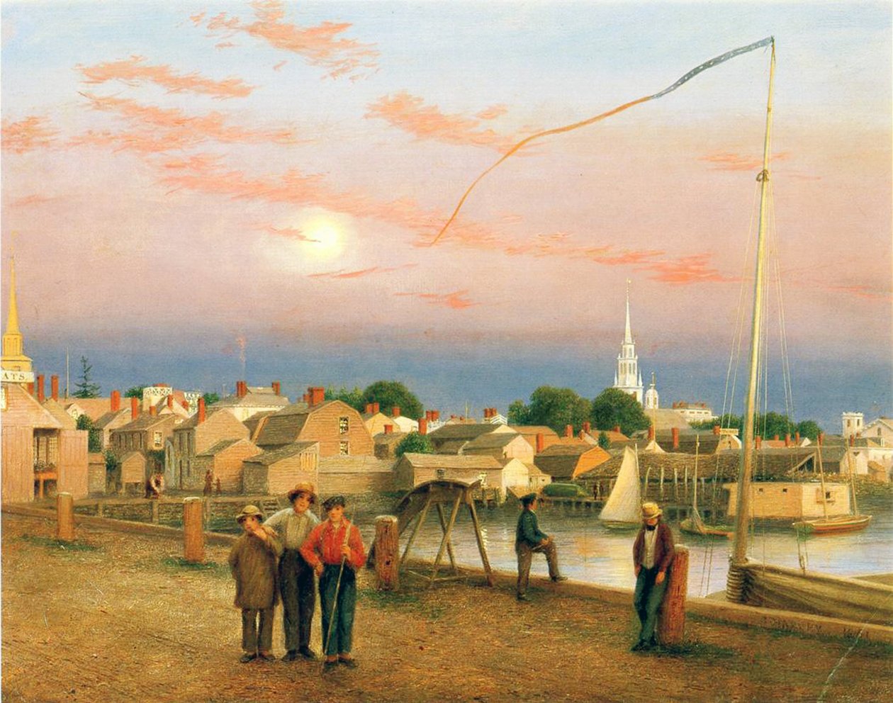 Newport, Günün Sonu by George Harvey