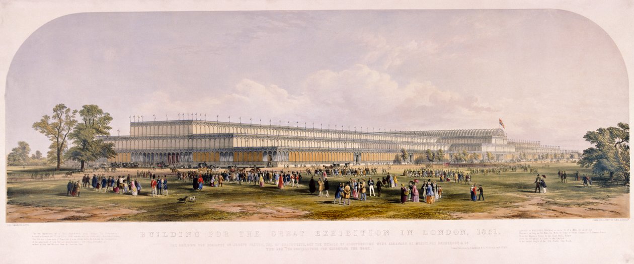 Büyük Sergi, Hyde Park, Londra, 1851 by George Hawkins