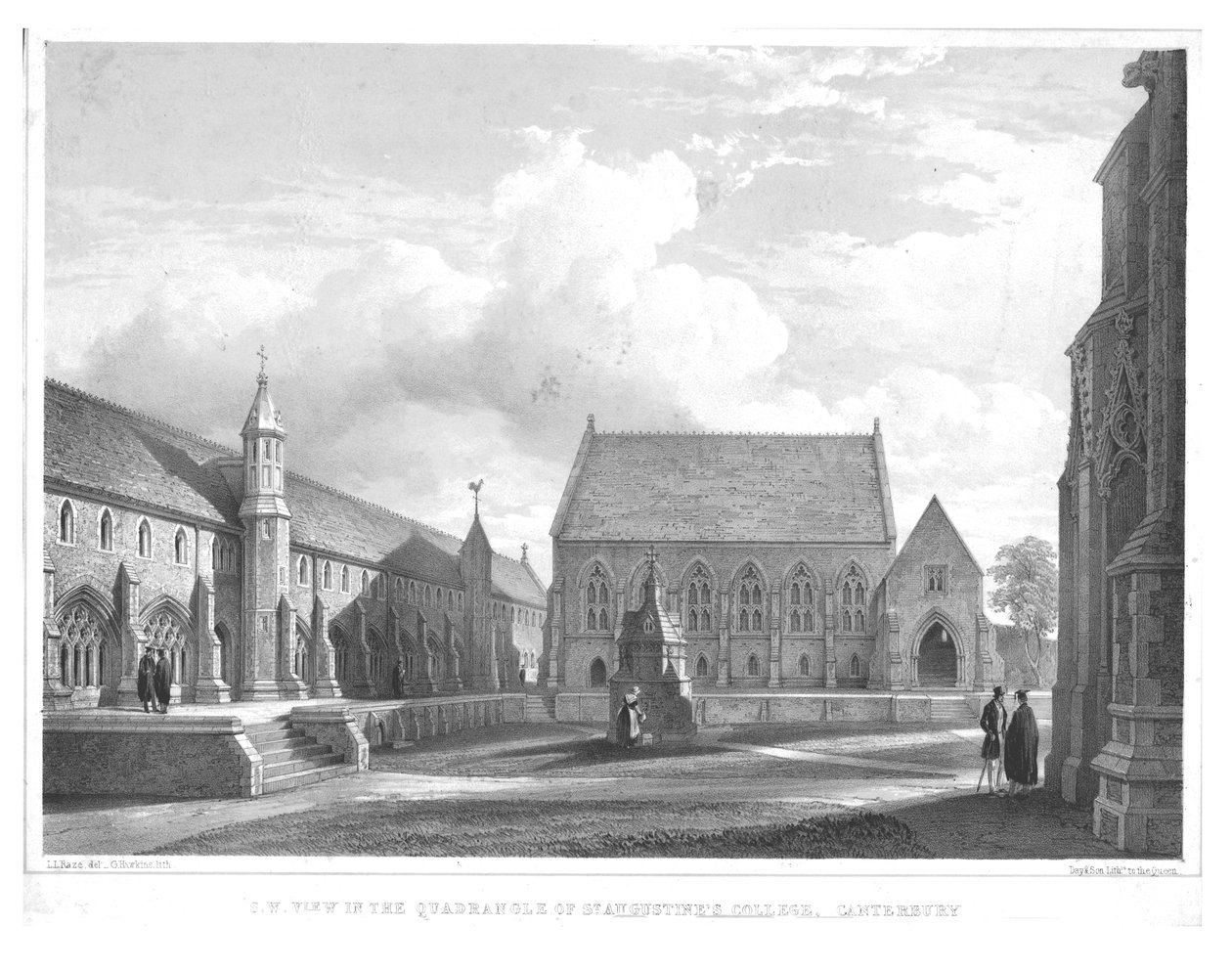 S.W. St. Augustines College, Canterbury, c1847