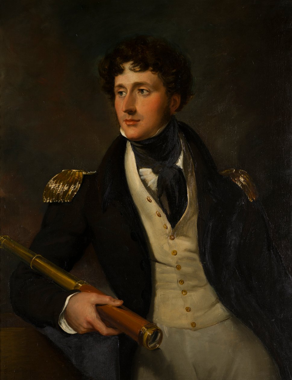 Kaptan Hon portresi. Charles Bridgeman (1791-1860), c.1810-50 (tuval üzerine yağlı boya) by George Hayter