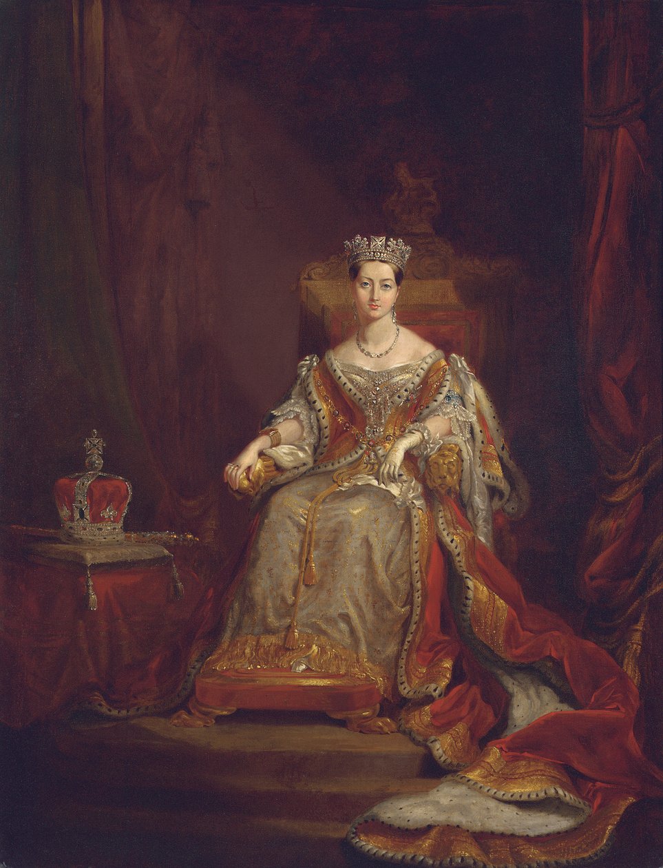 Kraliçe Victoria, 1838 by George Hayter