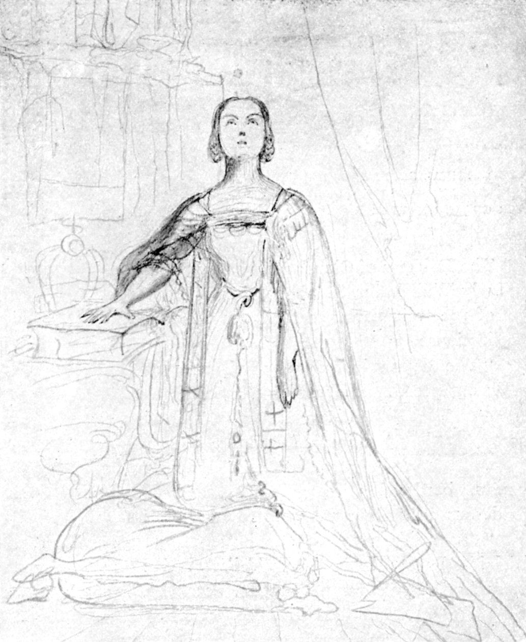 Kraliçe Victoria taç giyme yemini ediyor, 1837, 1901. by George Hayter