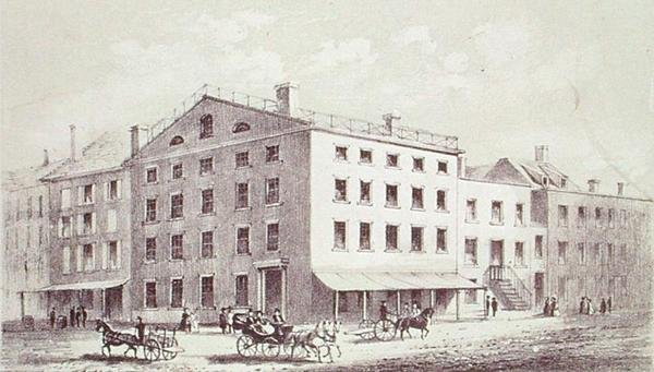 Fraunces Tavern, New York City, Broad ve Peel Streets