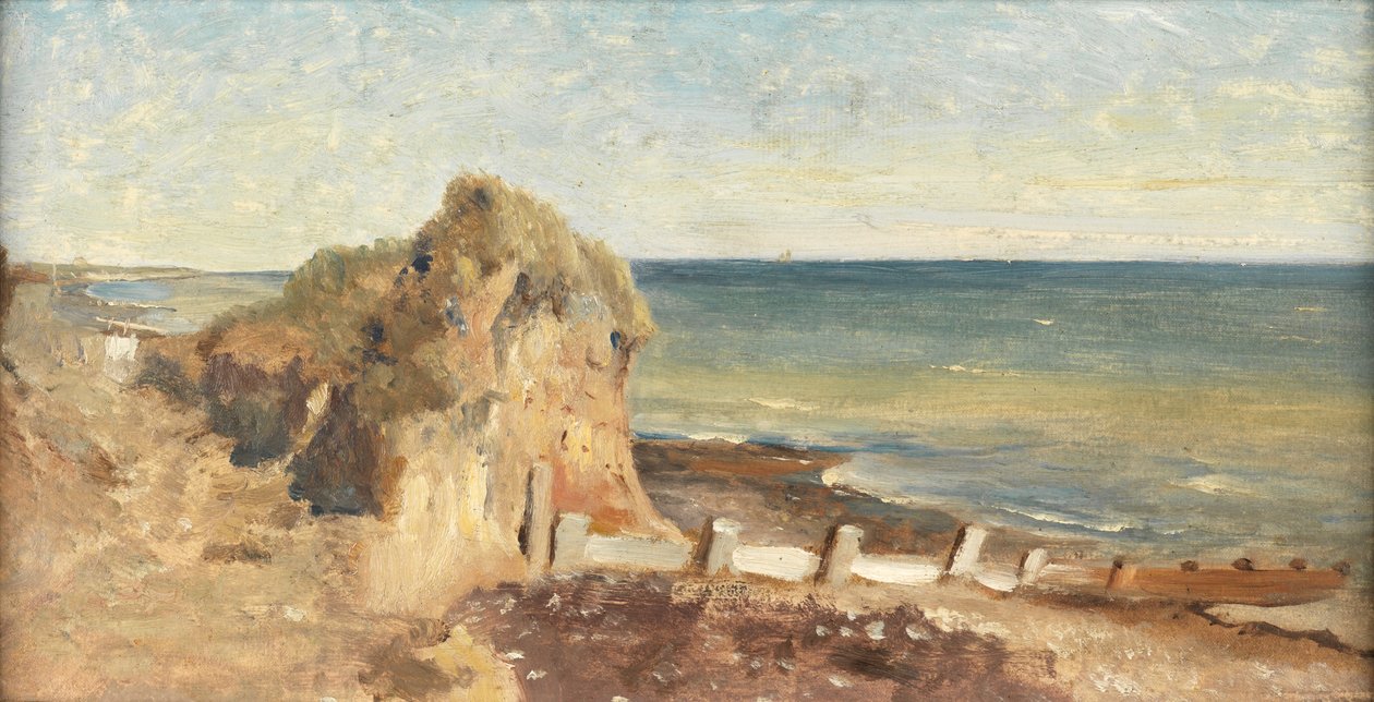 Bir Kıyı Çalışması by George Hemming Mason