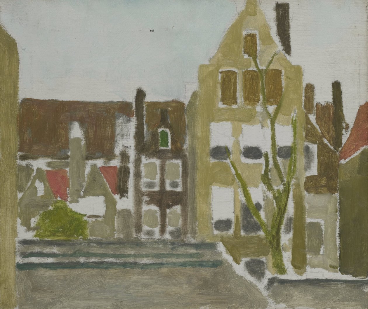 Bir Grup Ev by George Hendrik Breitner
