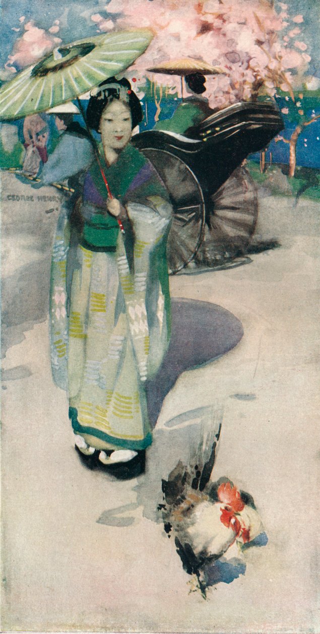 Gezinti Yeri, Tokyo, c1894 by George Henry