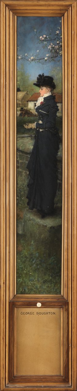 Bir Sürüşe Hazır veya Fair Equestrienne by George Henry Boughton