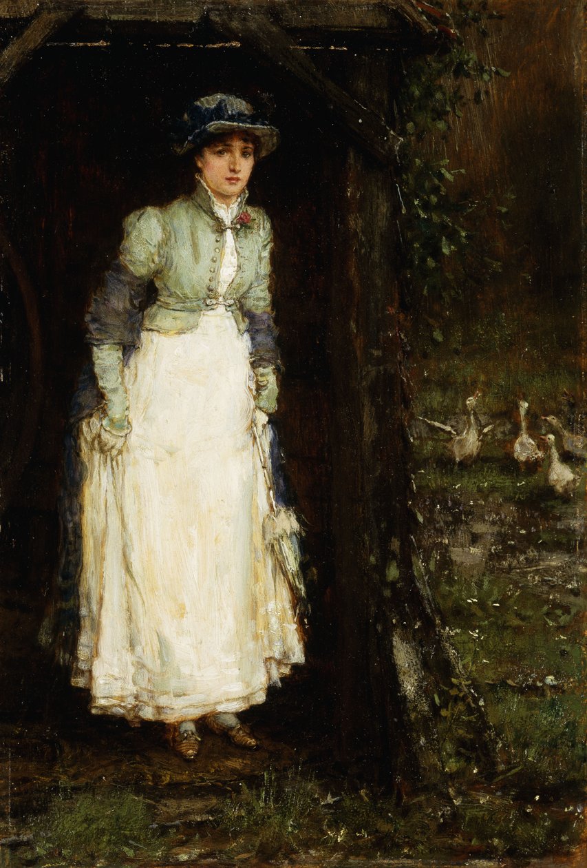 Bahar Yağmurları, by George Henry Boughton
