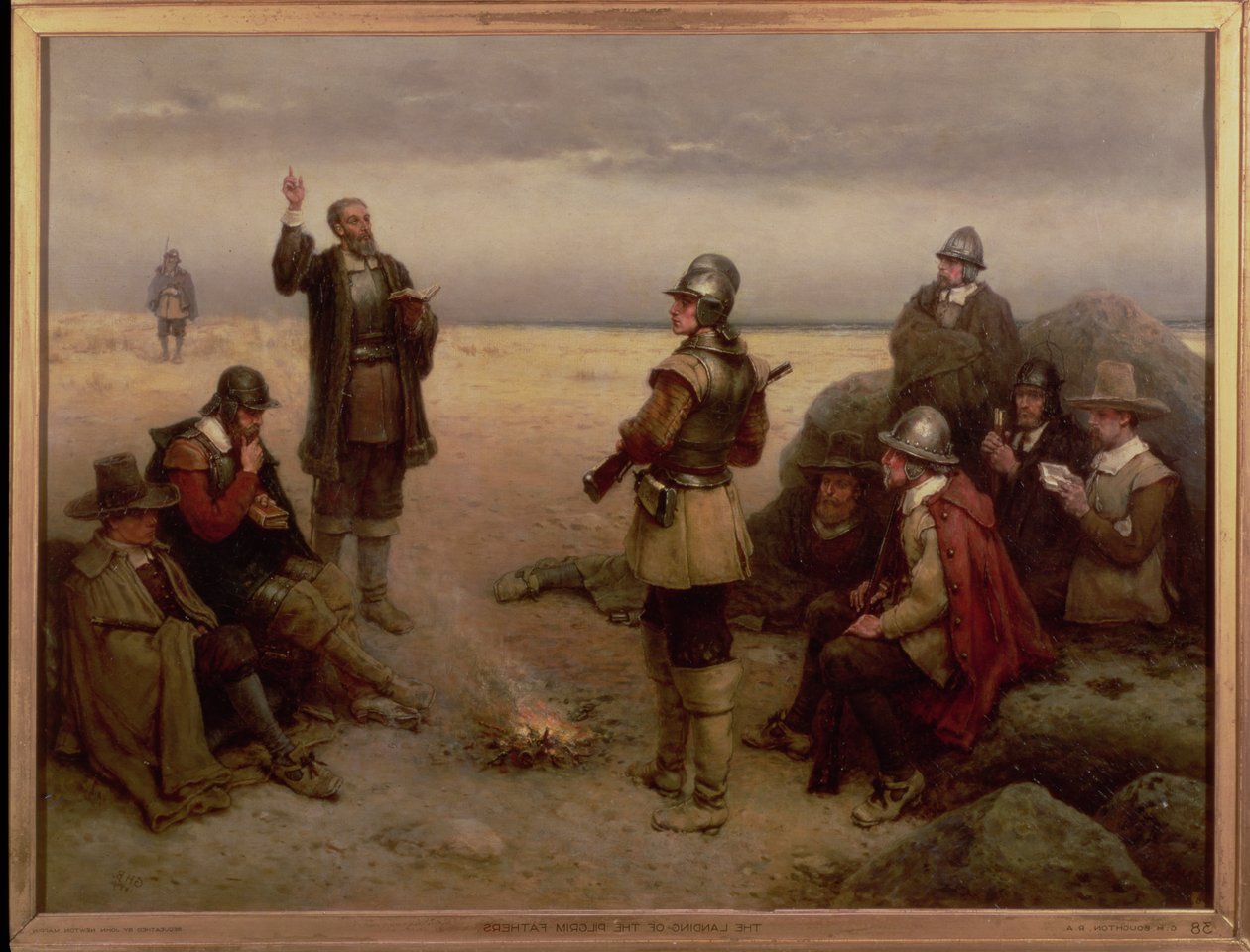 Hacı Babaların İnişi, 1620 by George Henry Boughton