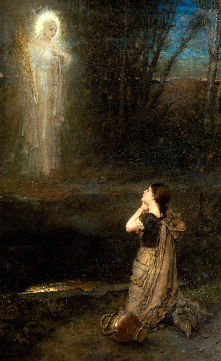 Şehit Kuyusundaki Vizyon by George Henry Boughton