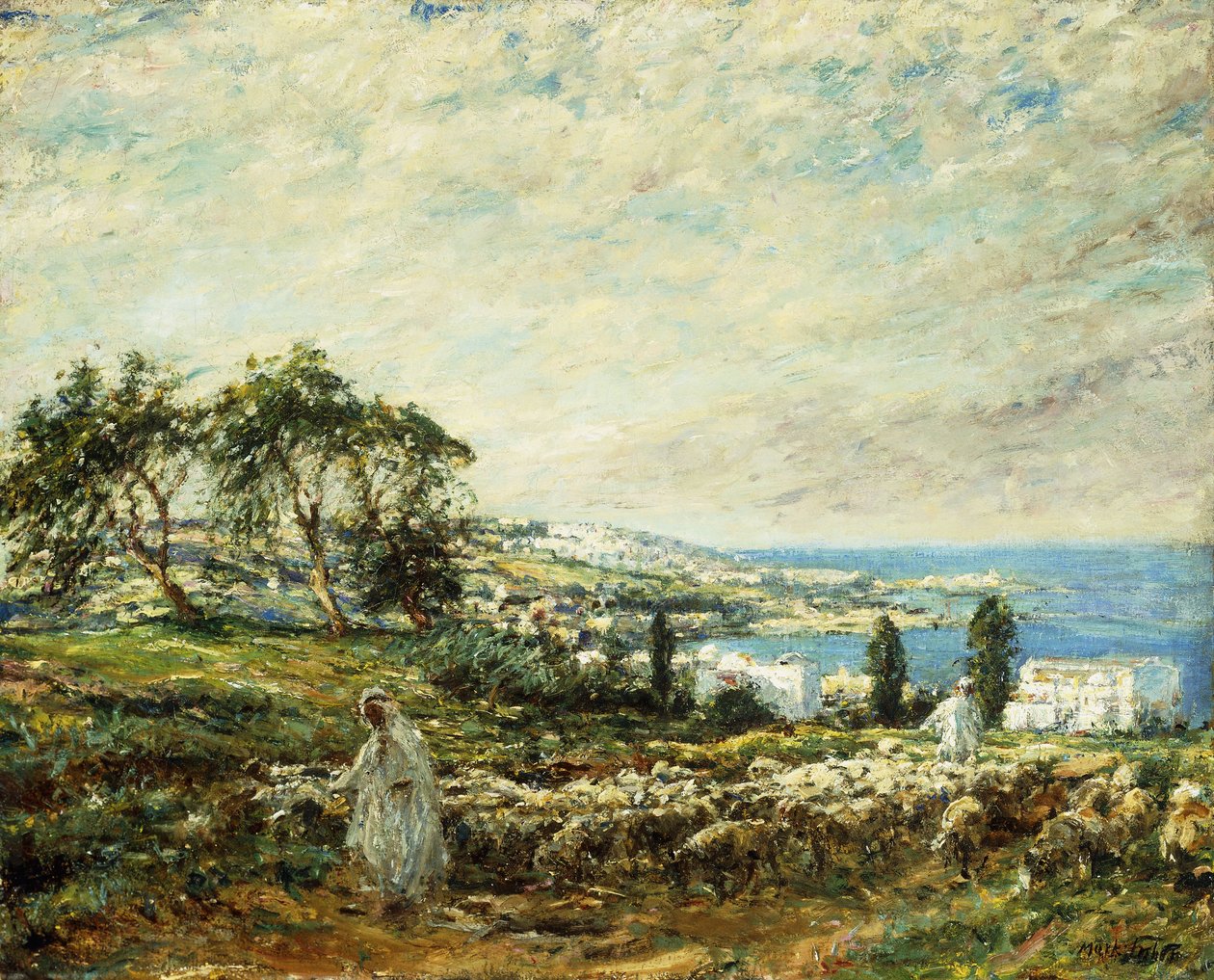 Kış Akşamı, by George Henry Boughton