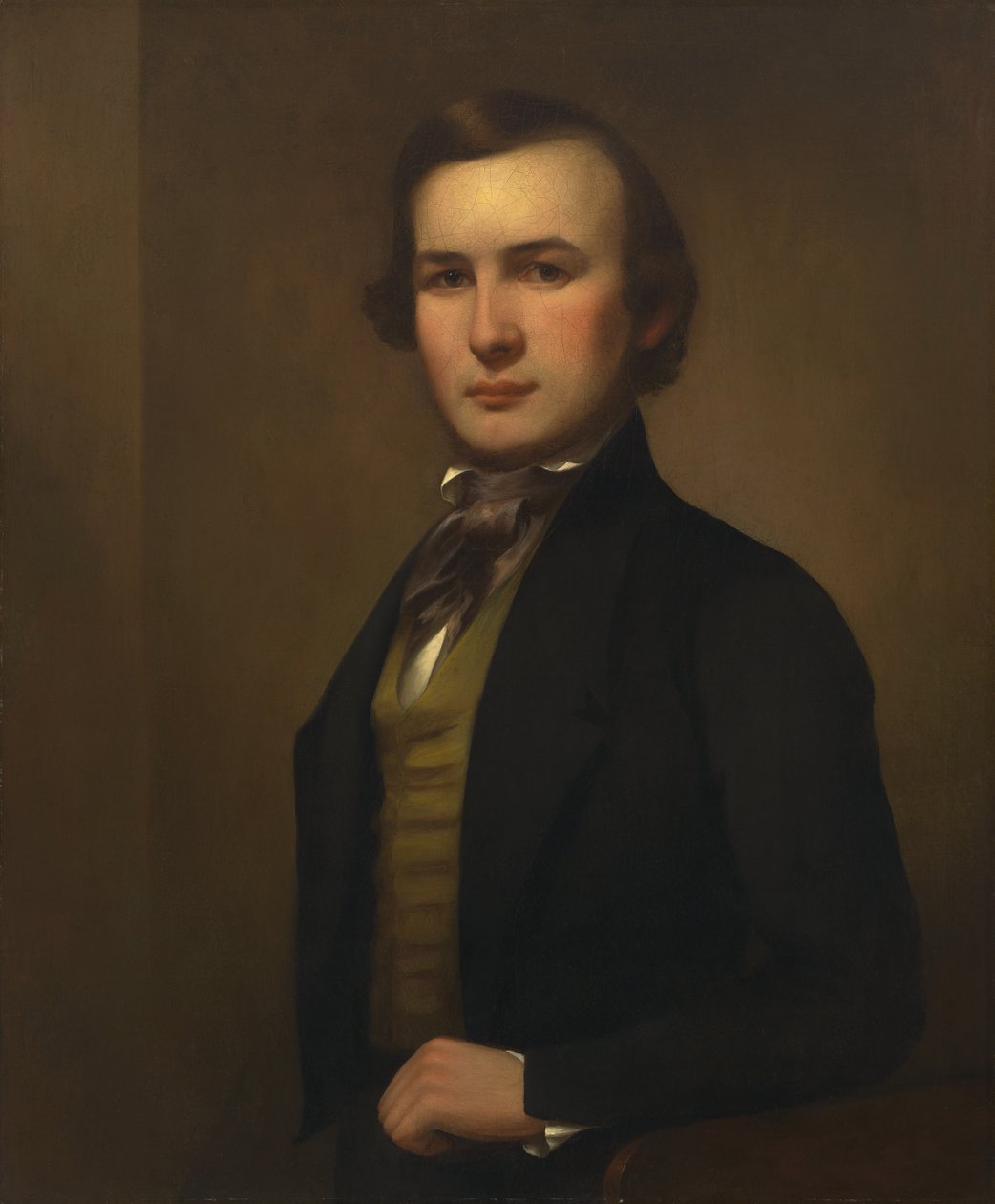 George Henry Durrie Otoportresi, 1843. by George Henry Durrie
