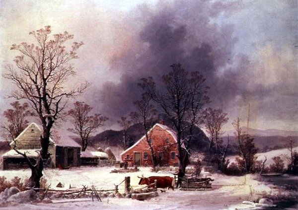 Çiftliğe Dönüş by George Henry Durrie