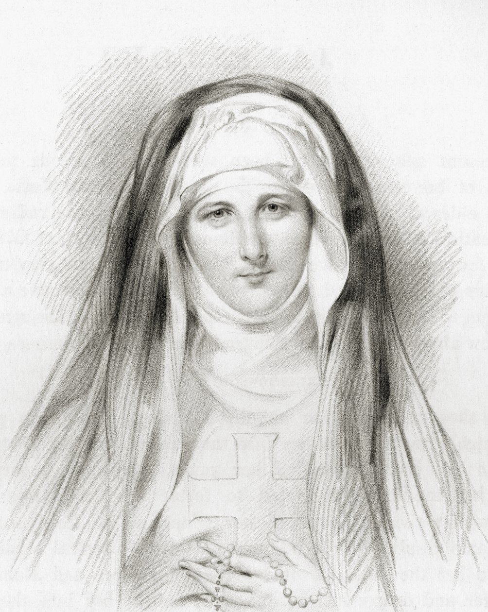 Jane Porter, J. Thomson tarafından oyulmuş, 