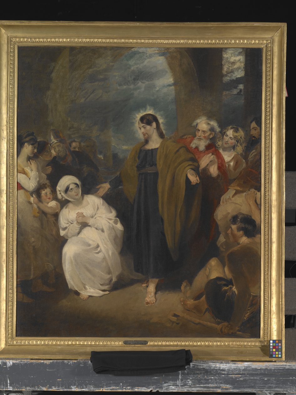İnancın Erdemi (tuval üzerine yağlıboya) by George Henry Harlow