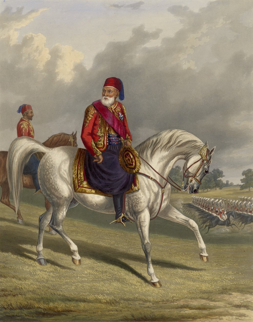 Mısır İbrahim Paşa 1789-1848, 1846 by George Henry Laporte