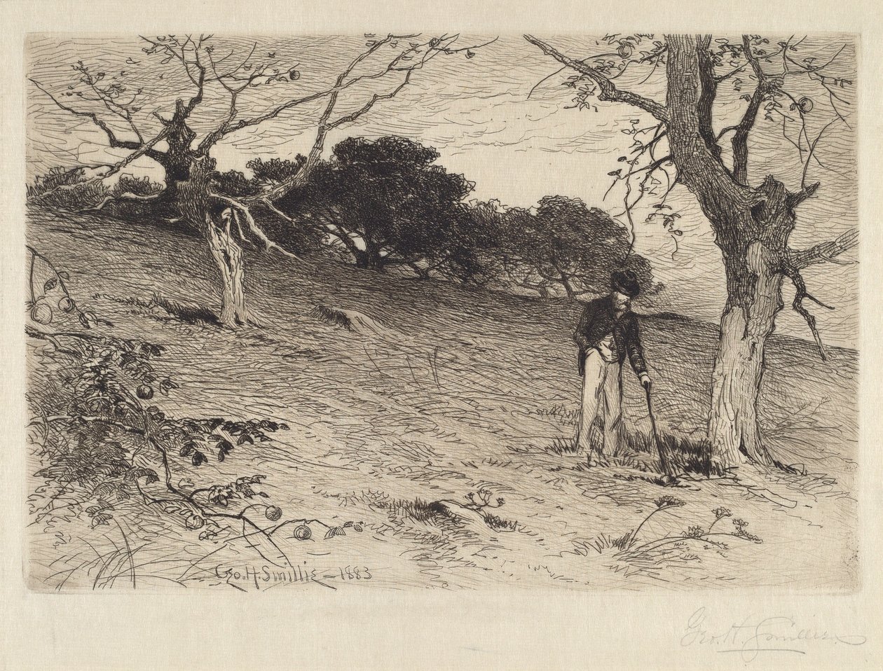 meyve bahçesi by George Henry Smillie