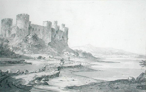 Conwy Kalesi by George Howland Beaumont