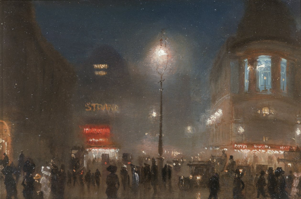 ಲಂಡನ್ ಥಿಯೇಟರ್‌ಲ್ಯಾಂಡ್, ಸಿ.1910 ಟರ್ಕ್ by George Hyde Pownall
