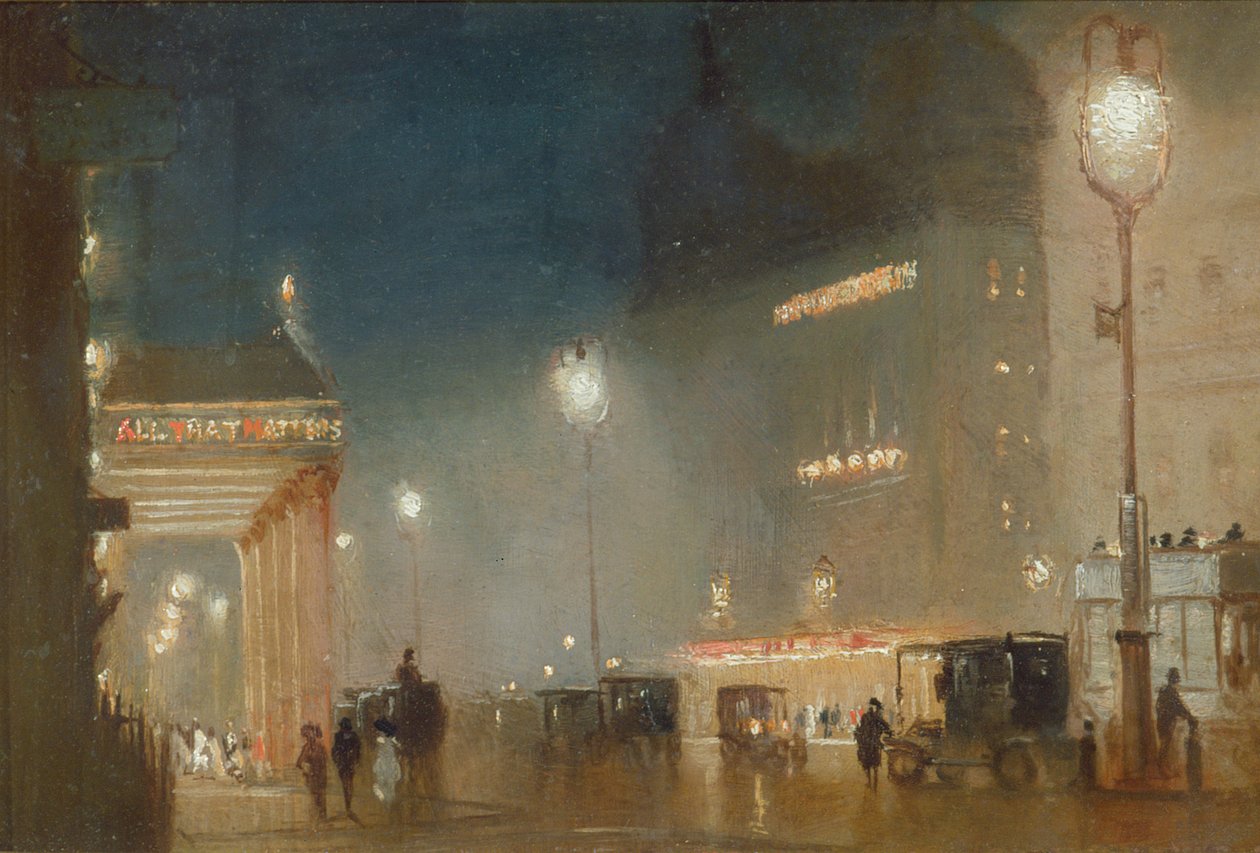 Haymarket, Londra, c1910 by George Hyde Pownall