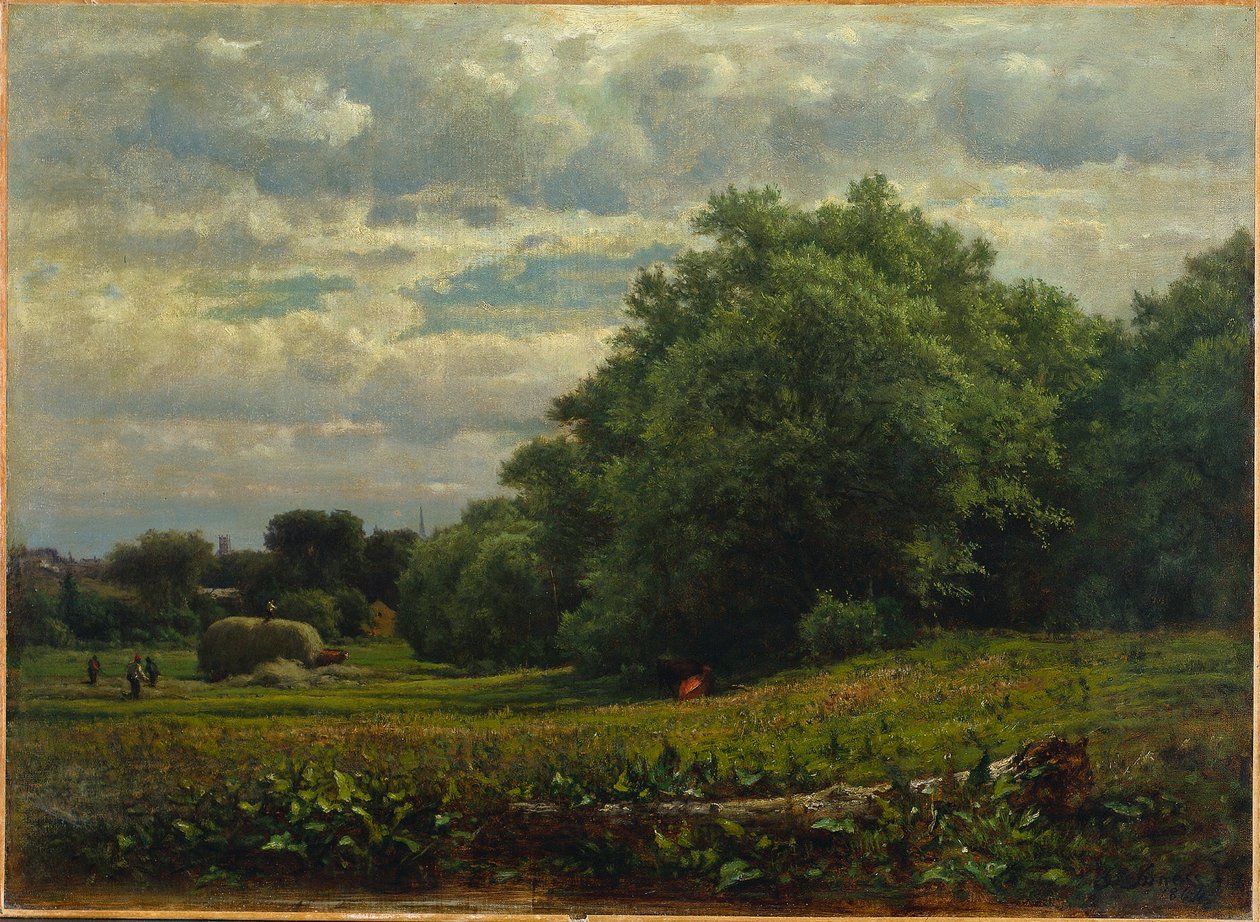 Hasat zamanı by George Inness