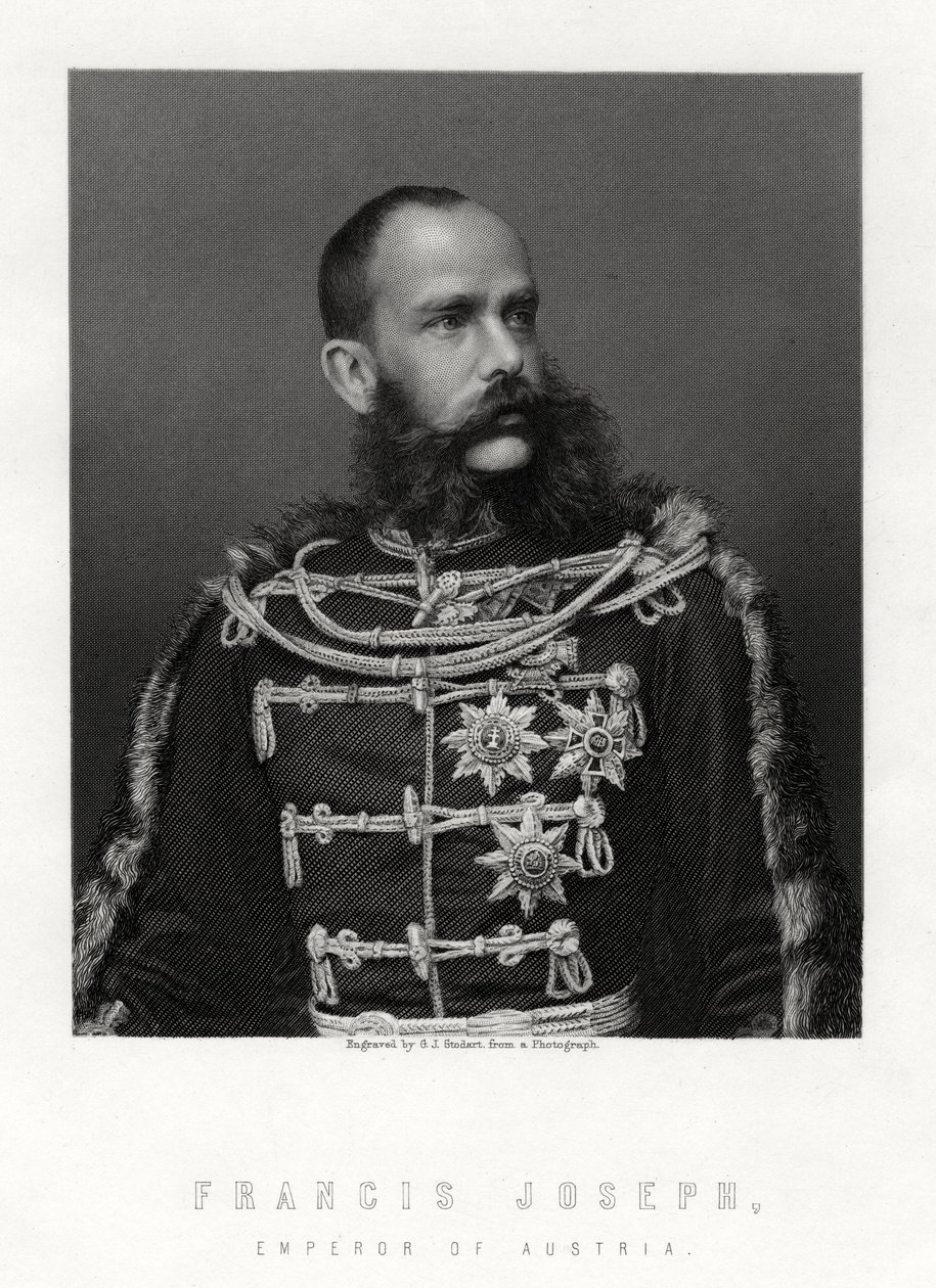 Francis Joseph, Avusturya İmparatoru, 19. yüzyıl. by George J. Stodart