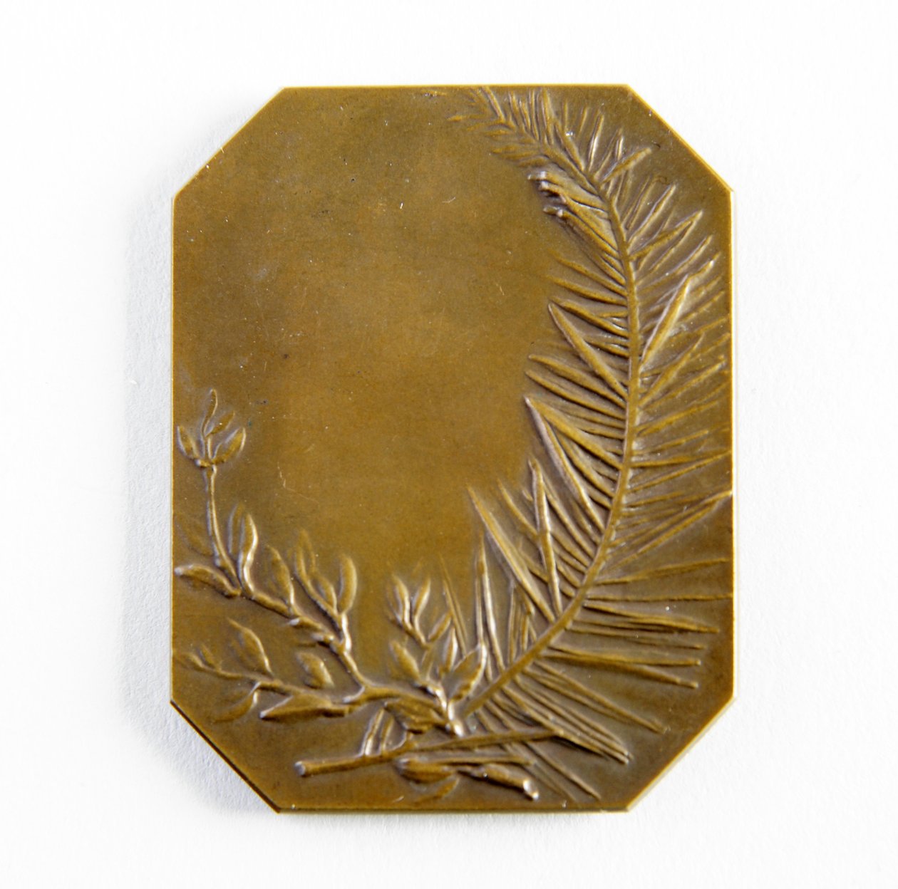 Sekizgen plak (bronz) by George James Frampton