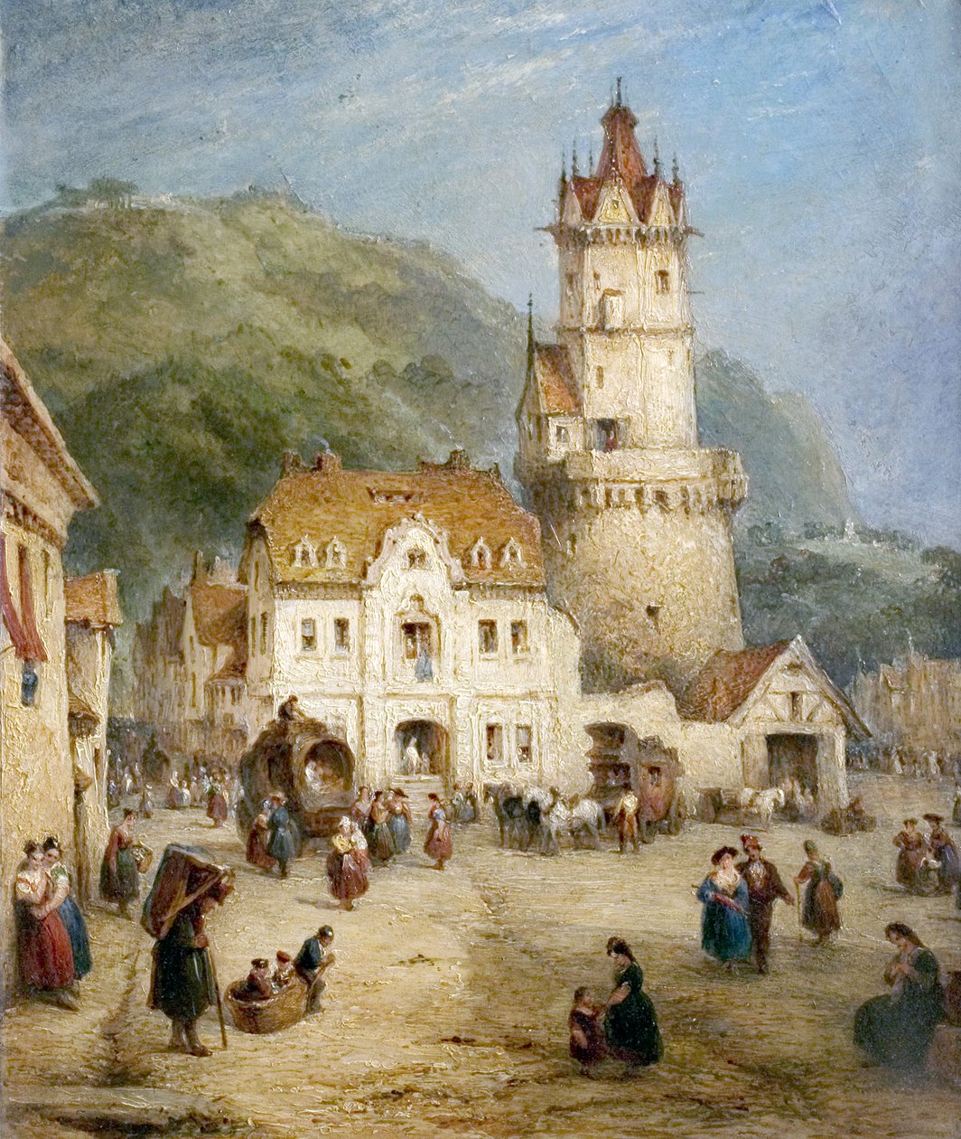 Andernach, Prusya, 1863 by George Jones