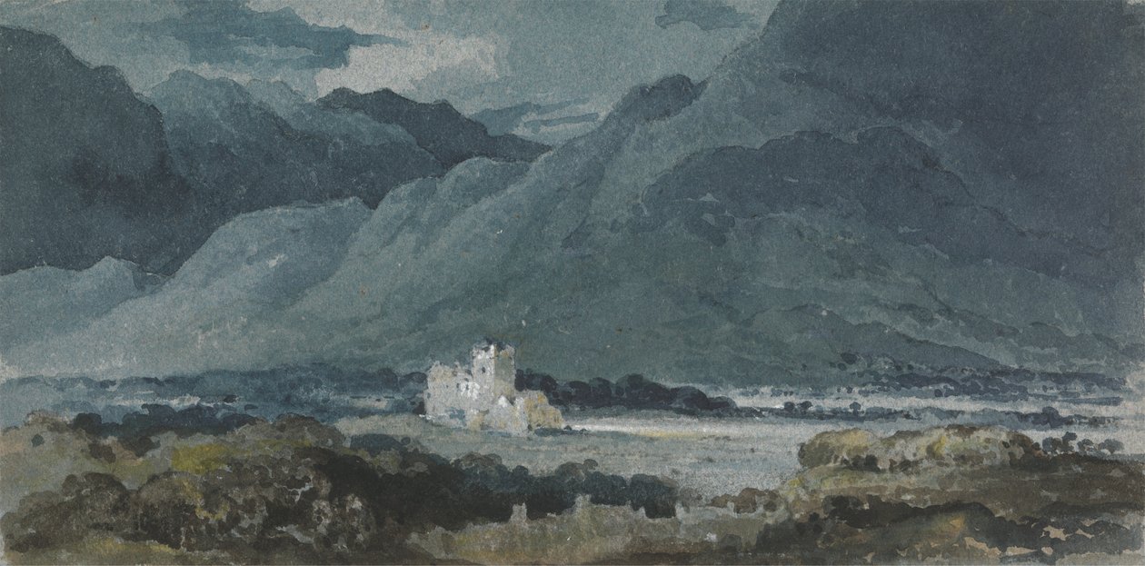 Ross Kalesi, Killarney, 4 Eylül 1812 by George Jones