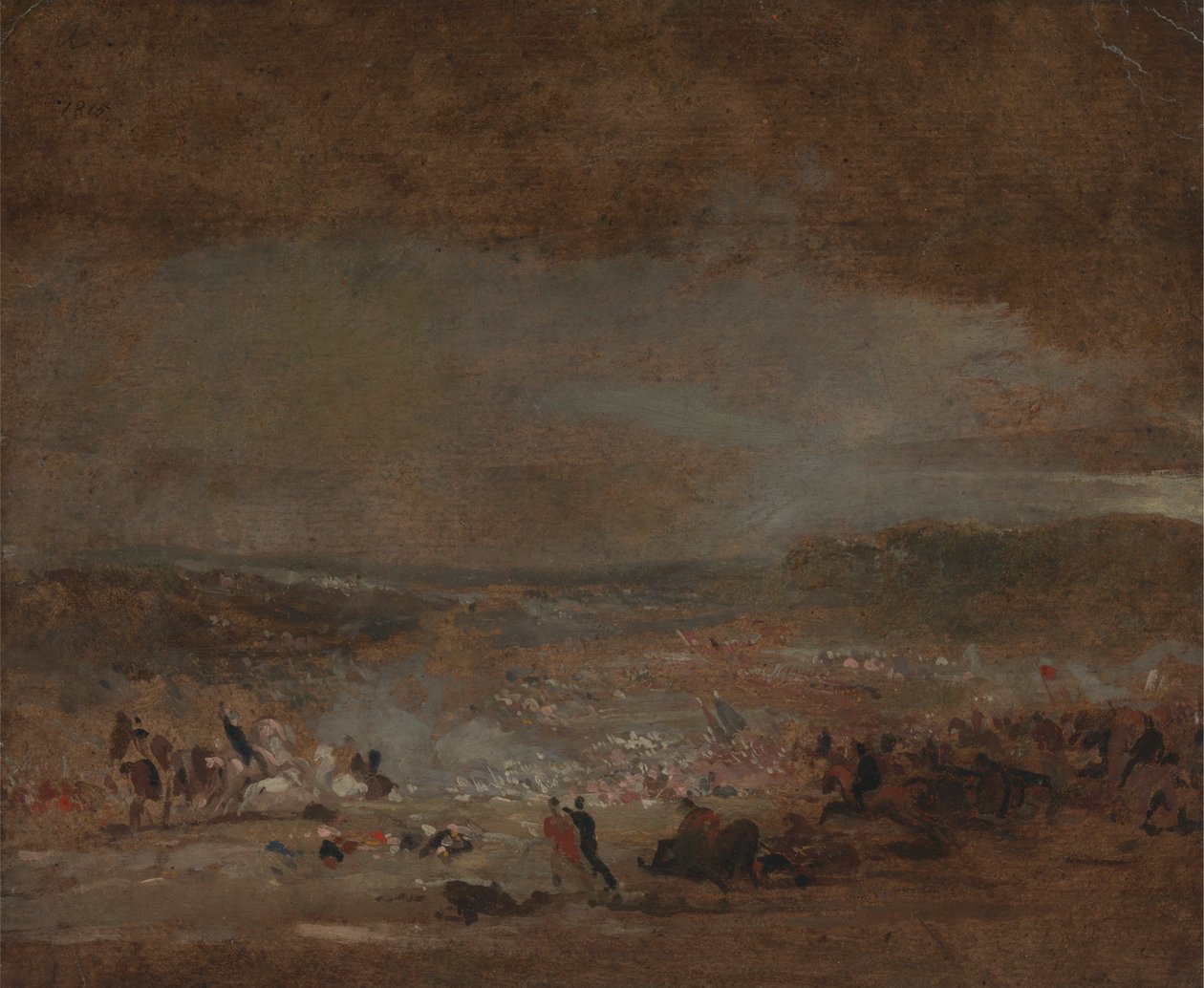'Waterloo Savaşı' için Çalışma by George Jones