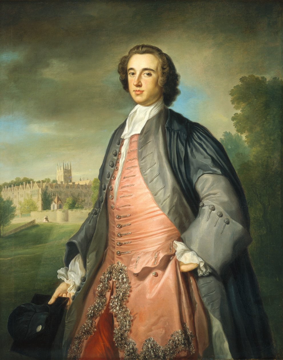 Merton Koleji Mezunu, Oxford, c. 17541755. by George Knapton