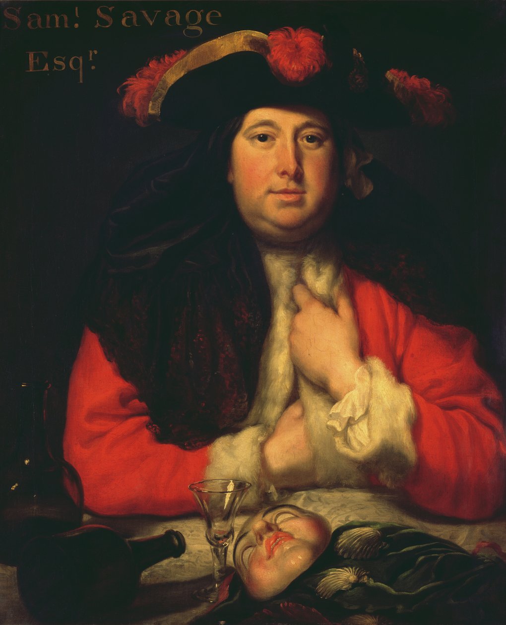 Samuel Savage Av., 1744 by George Knapton